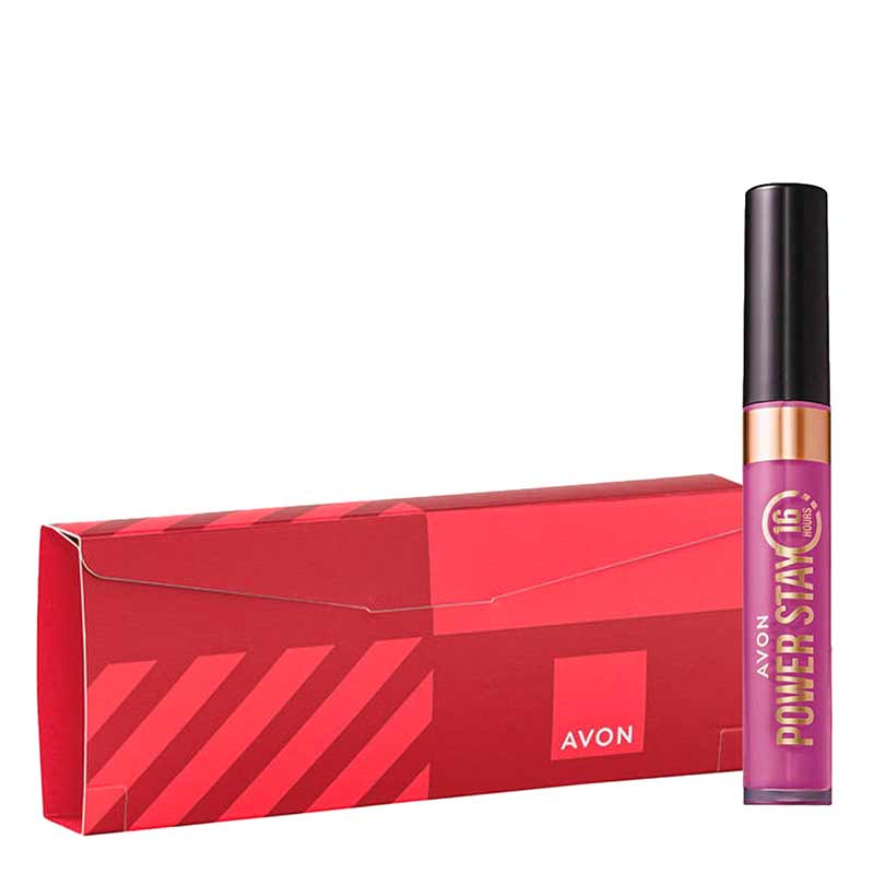 Presente Avon Batom Power Stay - Roxo Orquídea